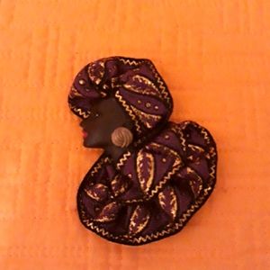 Rich Elegant Classy Lady Pin